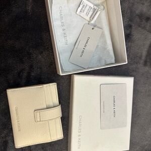 Charles & Keith Ivory Wallet
